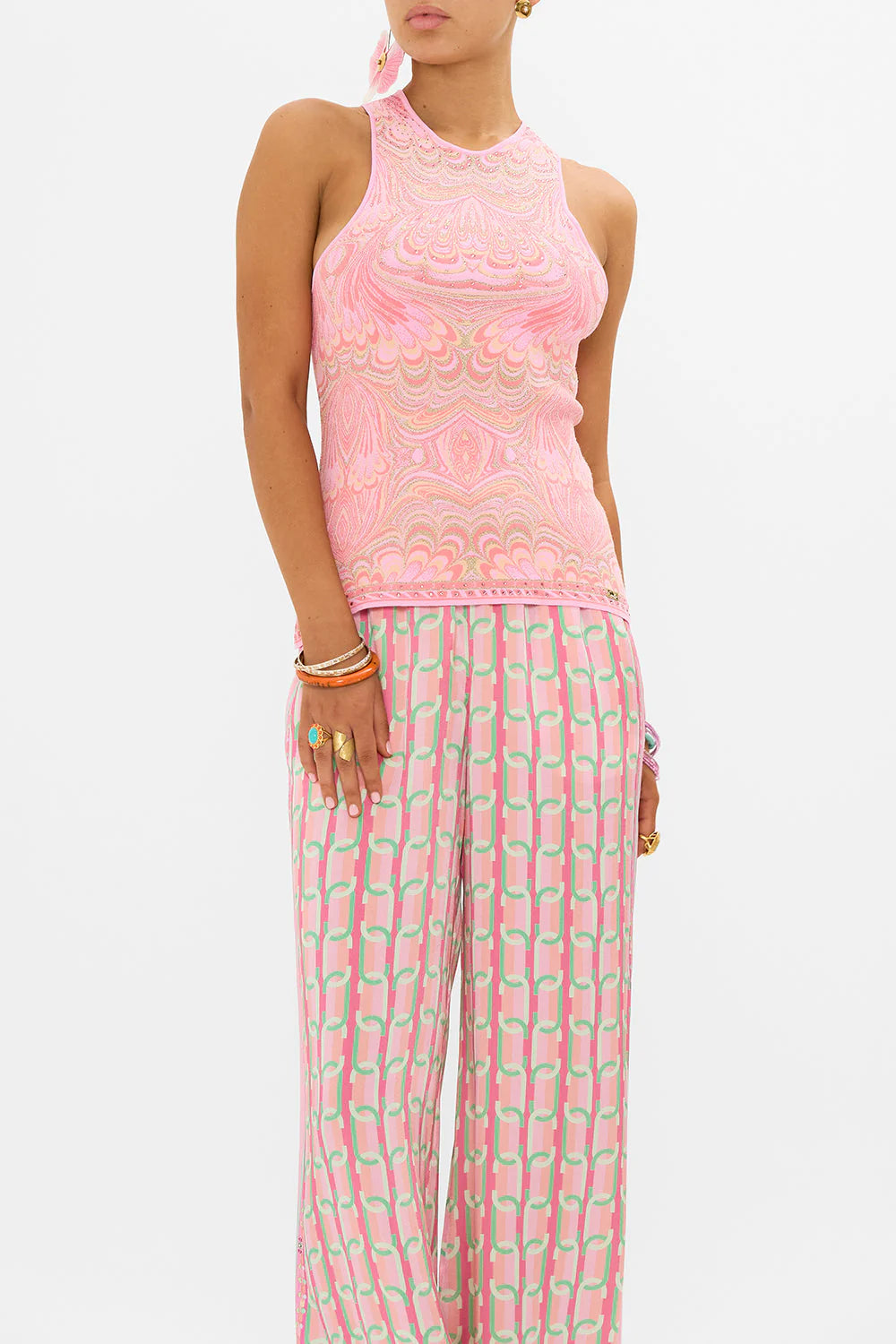 Crew Neck Knit Cami - Tea With Tuschinski by Camilla | 25 South Boutiques