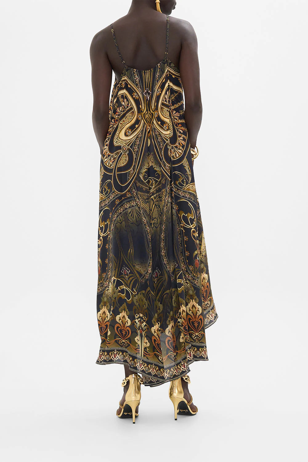 Gather Neck Hardware Maxi - Nouveau Noir by Camilla — view 4