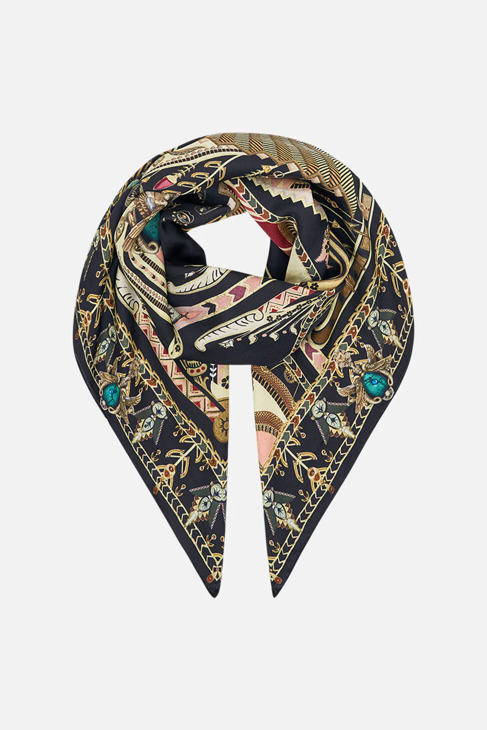 Large Square Scarf - They Called Her Nefertari by Camilla — alternate view