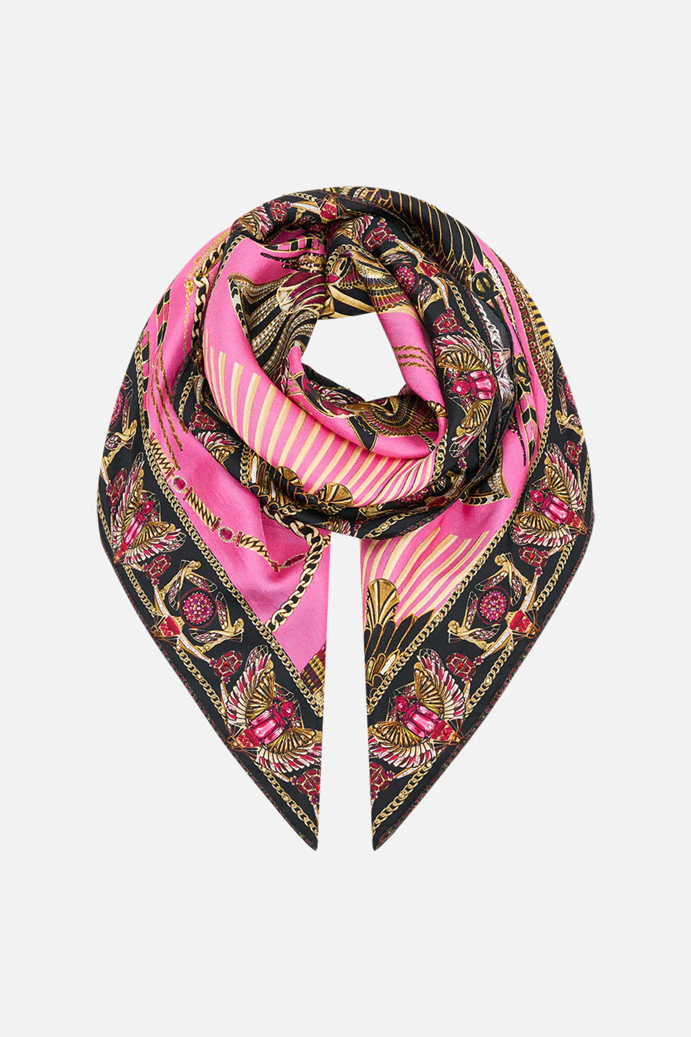 Large Square Scarf - Song of the Scarab by Camilla — alternate view