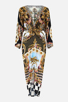 Long Split Front Twist Dress - Monarchy Mania by Camilla — view 6