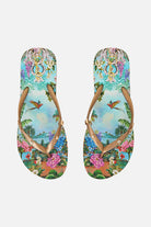 Thong Flip Flops - The Garden of Queluz by Camilla — alternate view