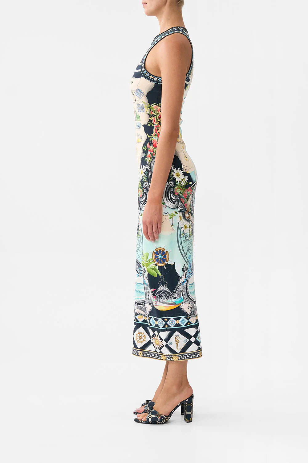 Jersey Tank Dress - Folk Afloat by Camilla — alternate view