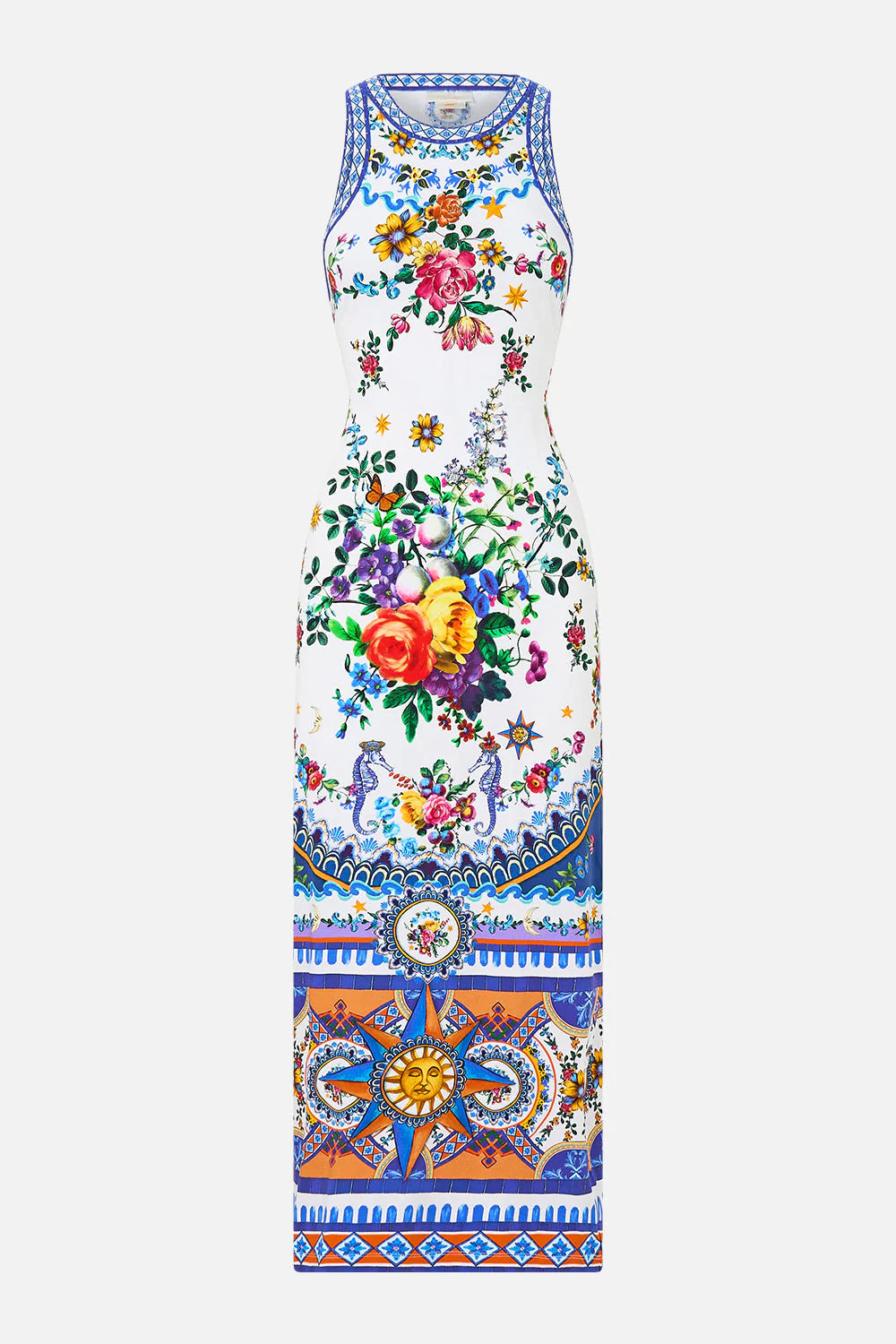 Jersey Tank Dress - Tiles Darls by Camilla — view 3