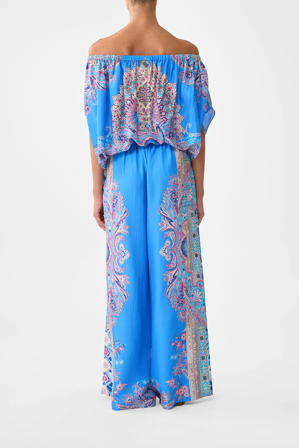 Off Shoulder Elastic Top - Footsteps in Folklore by Camilla — view 5