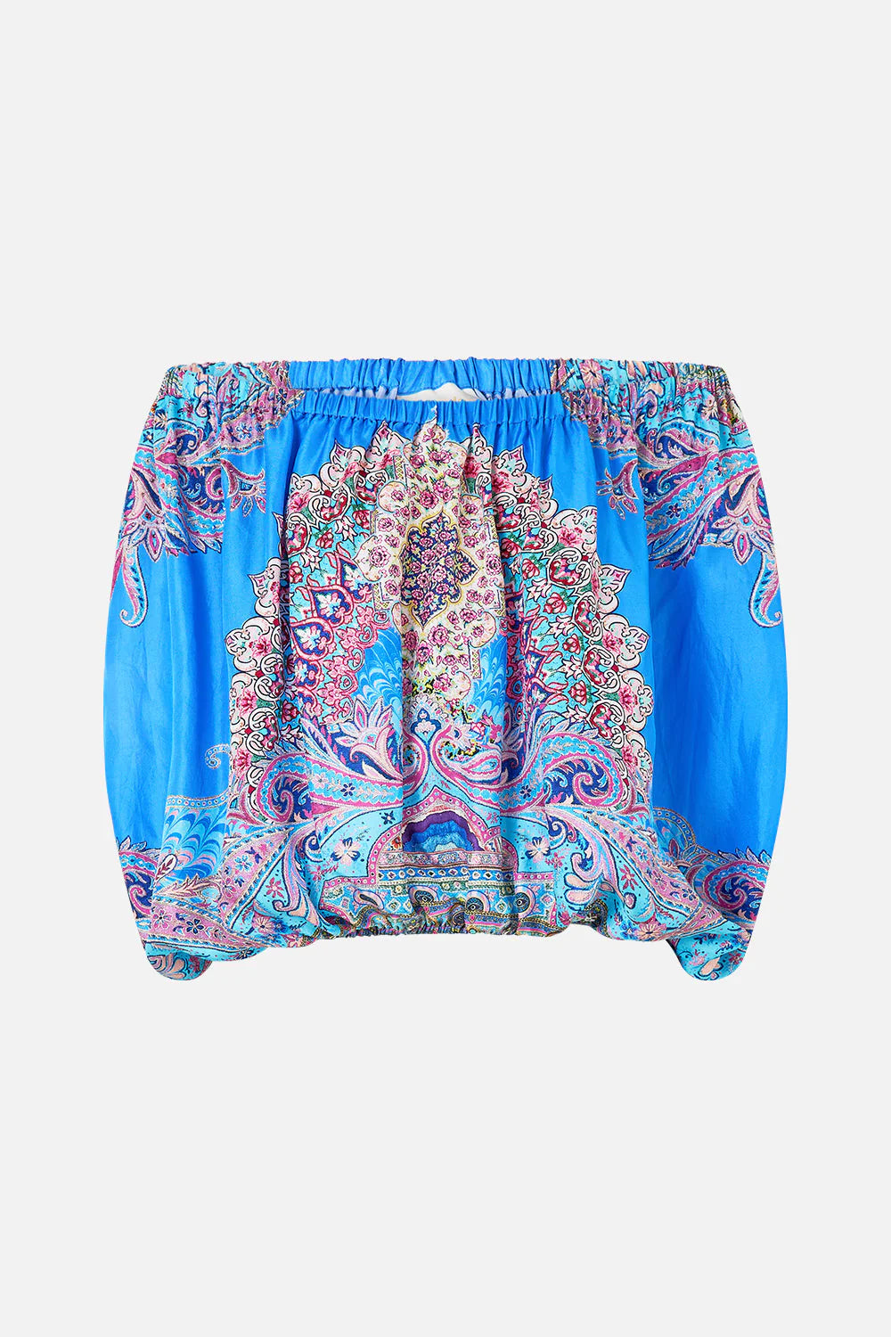 Off Shoulder Elastic Top - Footsteps in Folklore by Camilla — view 6