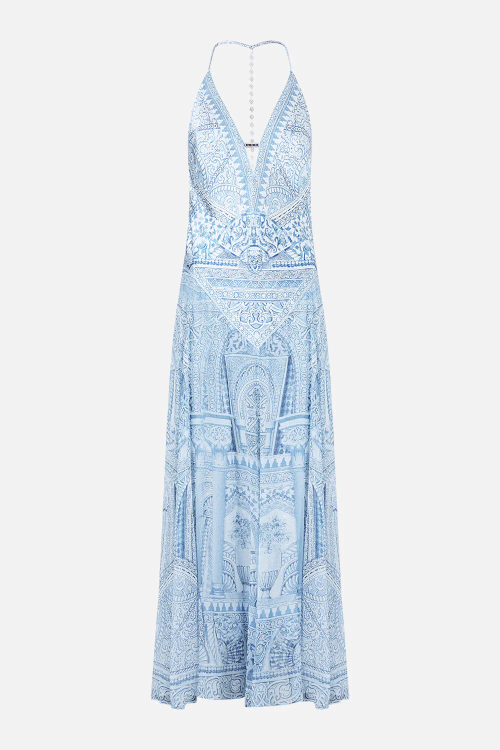 Hardware Detail Slip Dress - The Hum of the Alhambra by Camilla — view 5
