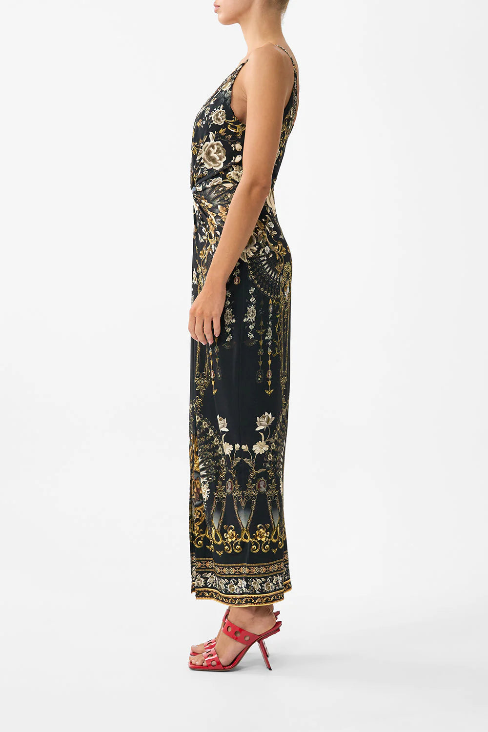 Strappy Twist Front Dress - Flamenco Folklore by Camilla — view 3