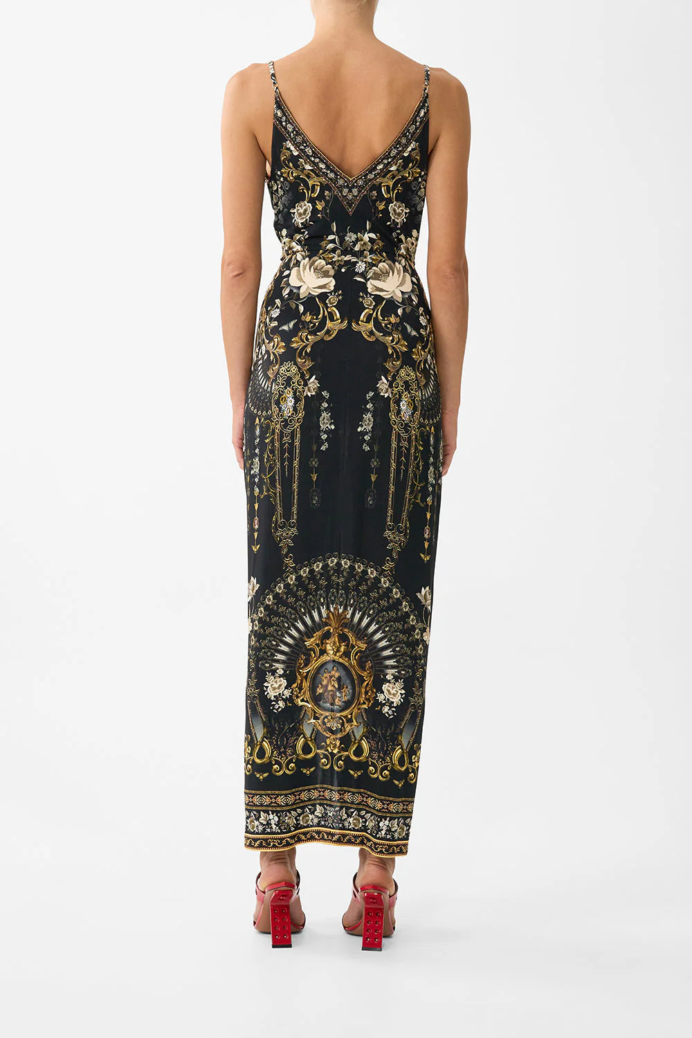 Strappy Twist Front Dress - Flamenco Folklore by Camilla — view 4