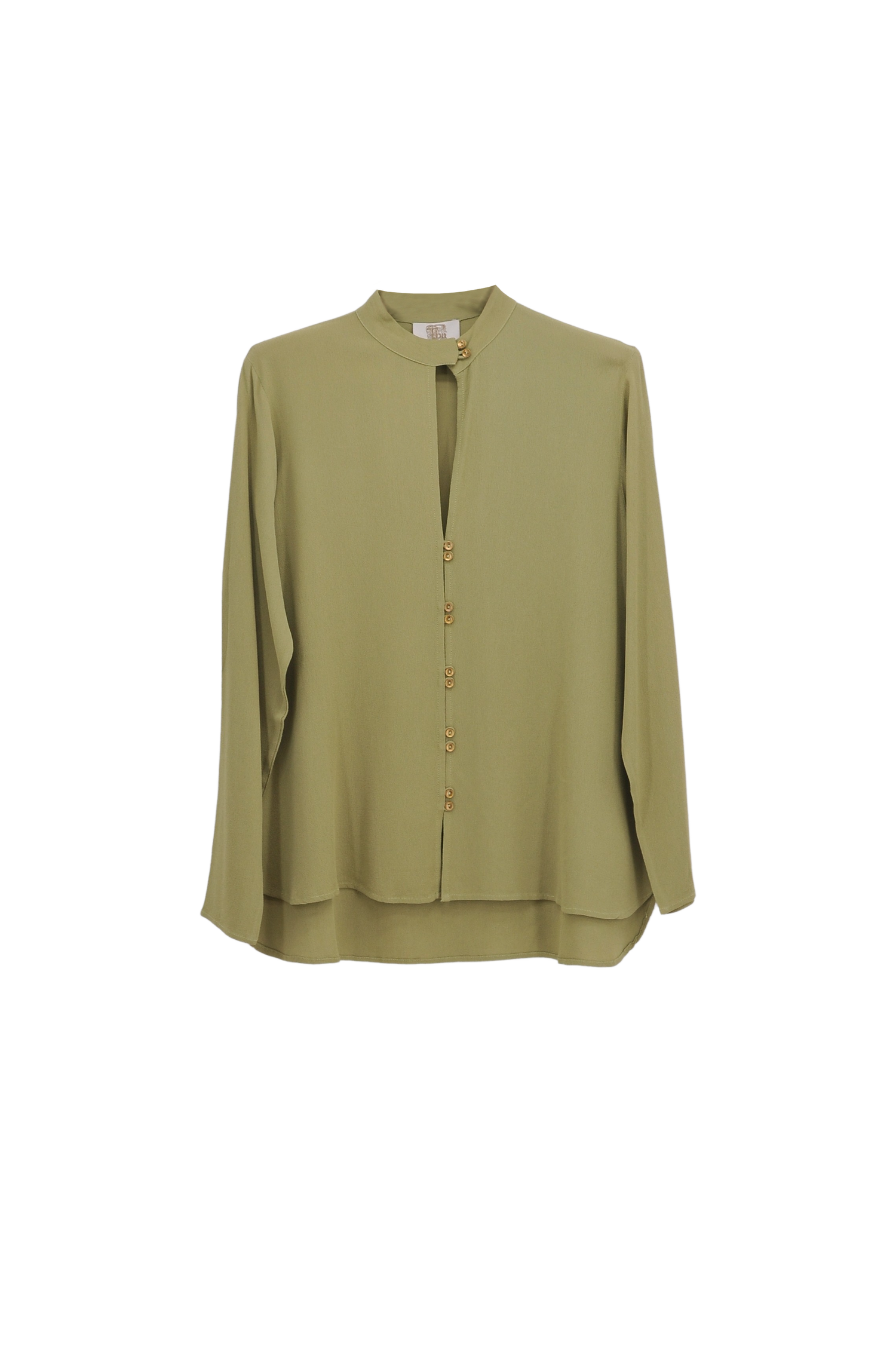 Hacking Blouse - Hunting Green by T.ba — view 3