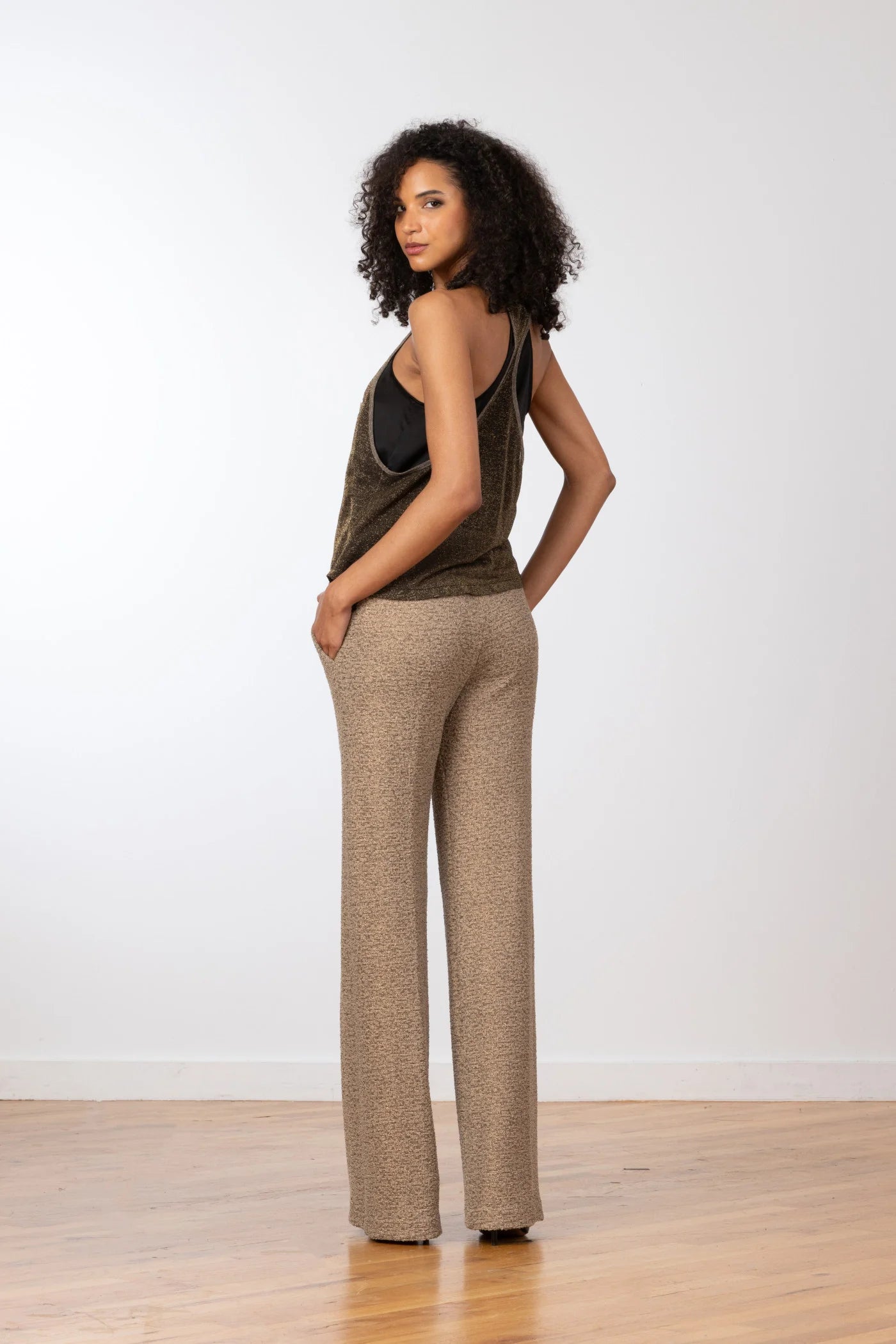 Carla Palazzo Pants - Exquisite by Avenue Montaigne — view 4