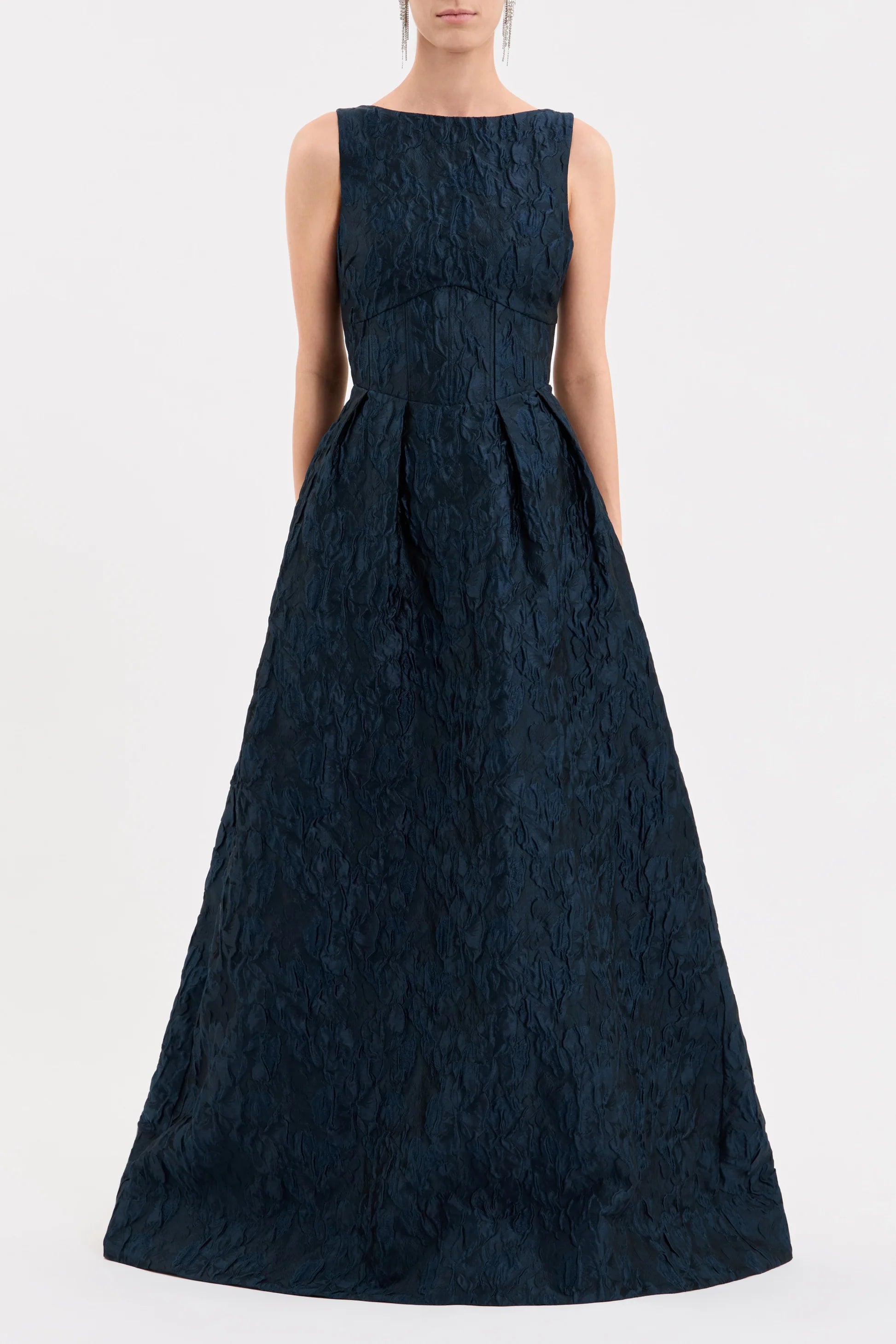 Rebecca Vallance Cascades Gown - Teal