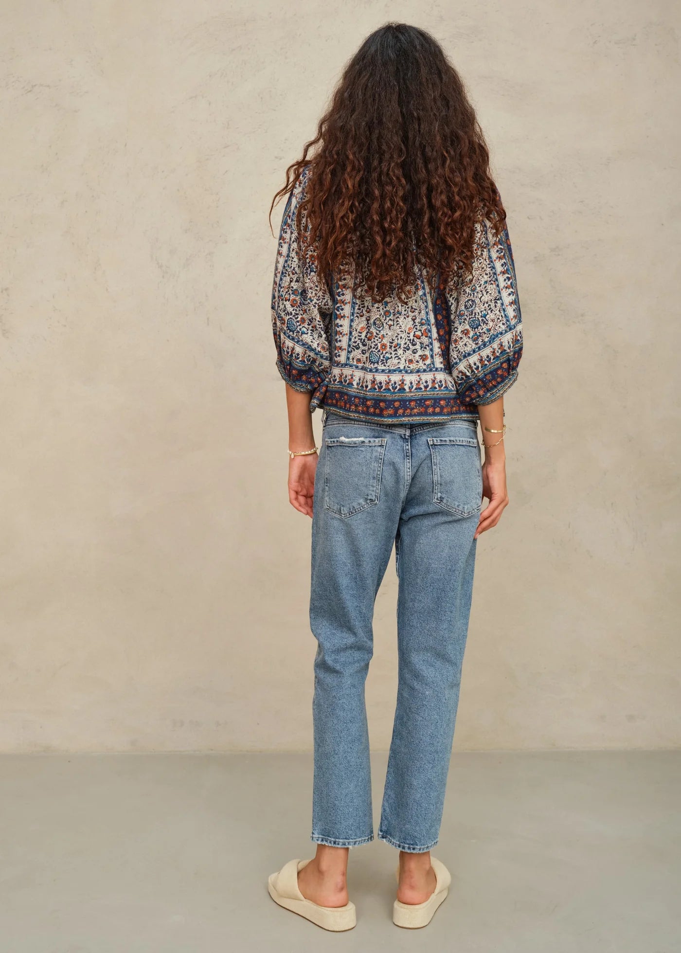 Cass Jacket - Indigo Rust by M.A.B.E — alternate view