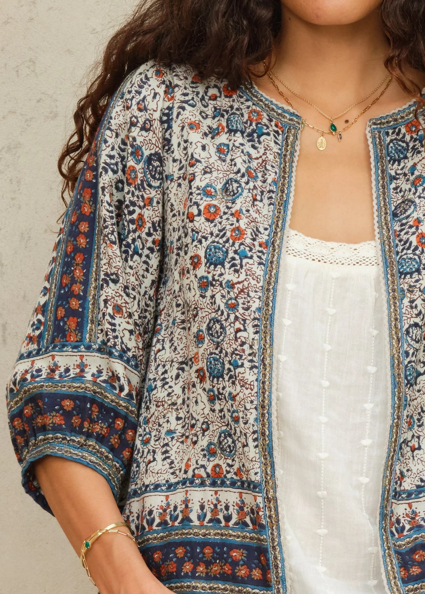 Cass Jacket - Indigo Rust by M.A.B.E — view 3