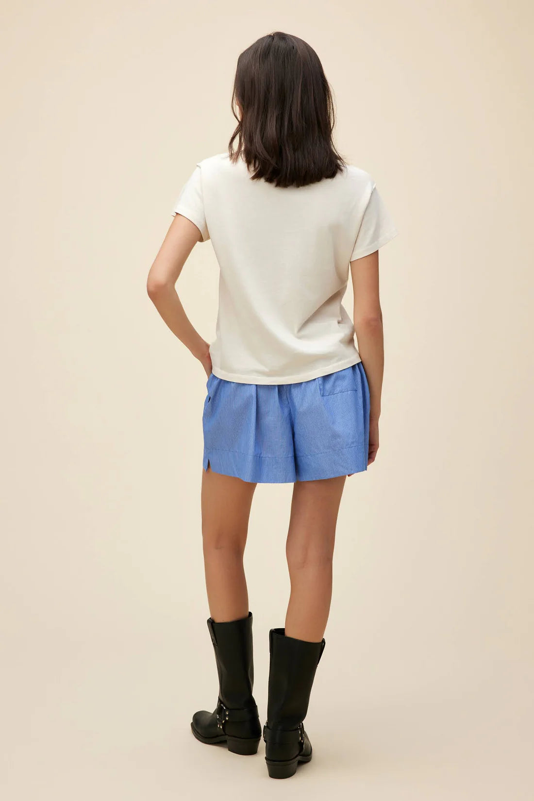 Willie Nelson Paisley Tee - Dirty White by DayDreamer — view 4