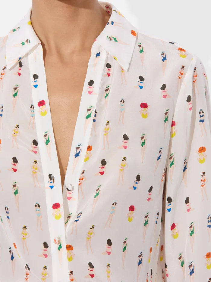 Eloise Button Down - Beach Club by Alice & Olivia — alternate view
