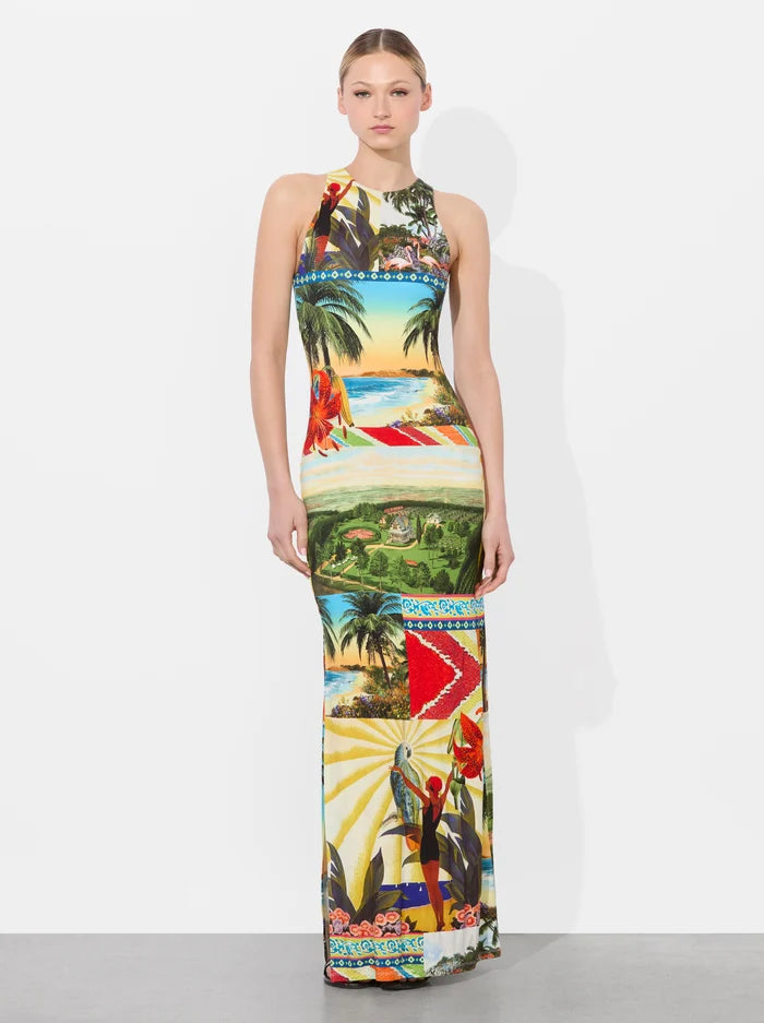 Pania Maxi Dress - Island Dreams by Alice & Olivia — view 3
