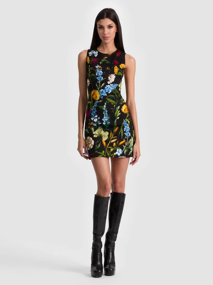 Wynell Mini Dress - Social Hour Black by Alice & Olivia | 25 South Boutiques