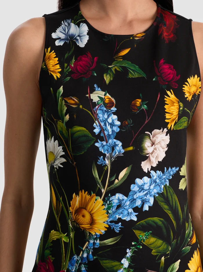 Wynell Mini Dress - Social Hour Black by Alice & Olivia — view 3