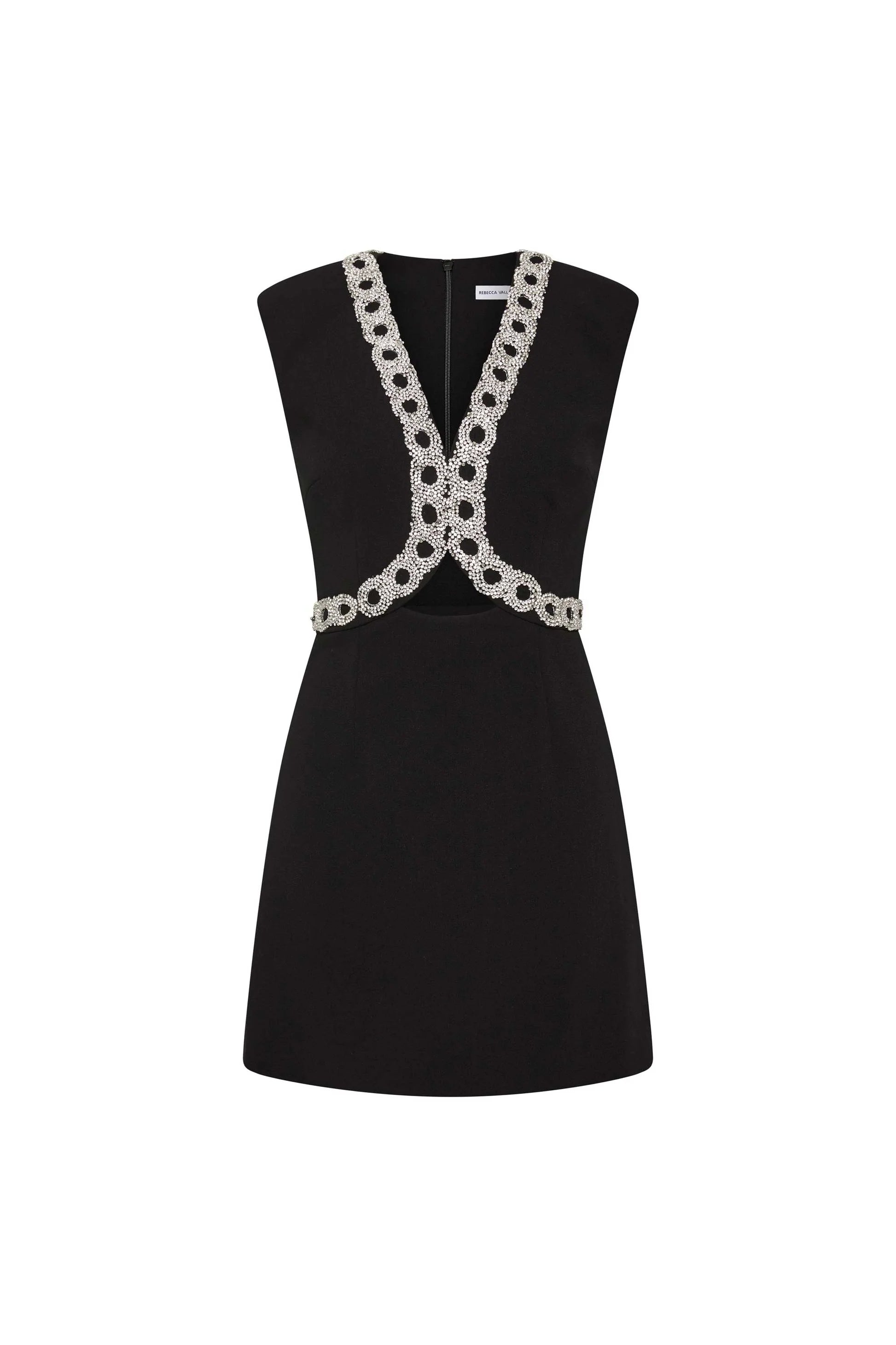 Celinda Mini Dress - Black by Rebecca Vallance — view 5