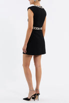 Celinda Mini Dress - Black by Rebecca Vallance — view 4