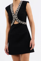 Celinda Mini Dress - Black by Rebecca Vallance — alternate view