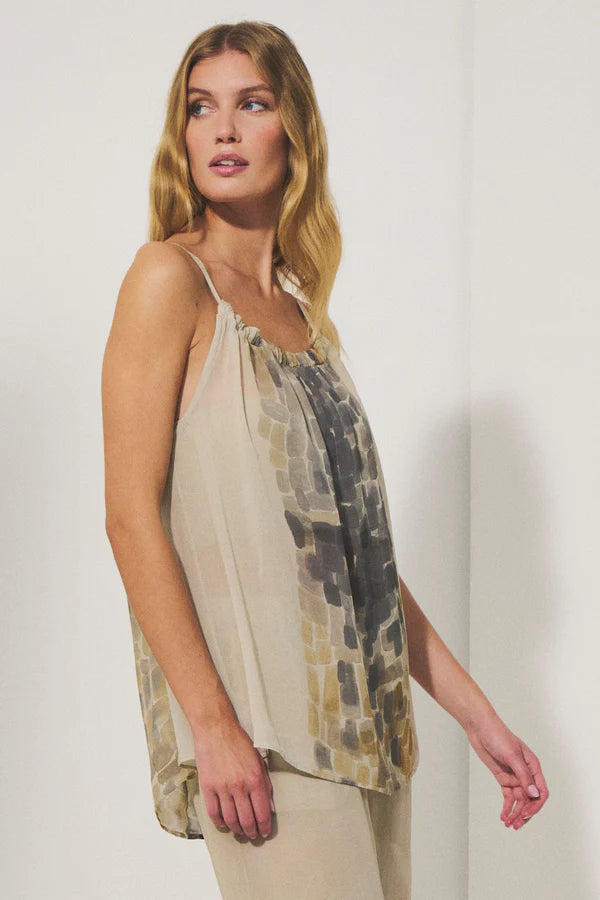 Printed Georgette Tank - Rope by Transit Par-Such — alternate view