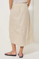 Cotton Poplin Flared Skirt - Rope by Transit Par-Such — view 4