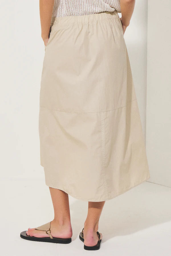 Cotton Poplin Flared Skirt - Rope by Transit Par-Such — view 4
