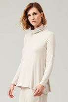 Flared Turtleneck - Sand by Transit Par-Such | 25 South Boutiques