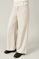 Palazzo Corduroy Trousers - Sand by Transit Par-Such — alternate view