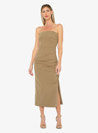 Charlie Dress - Taupe by Just Bee Queen | 25 South Boutiques