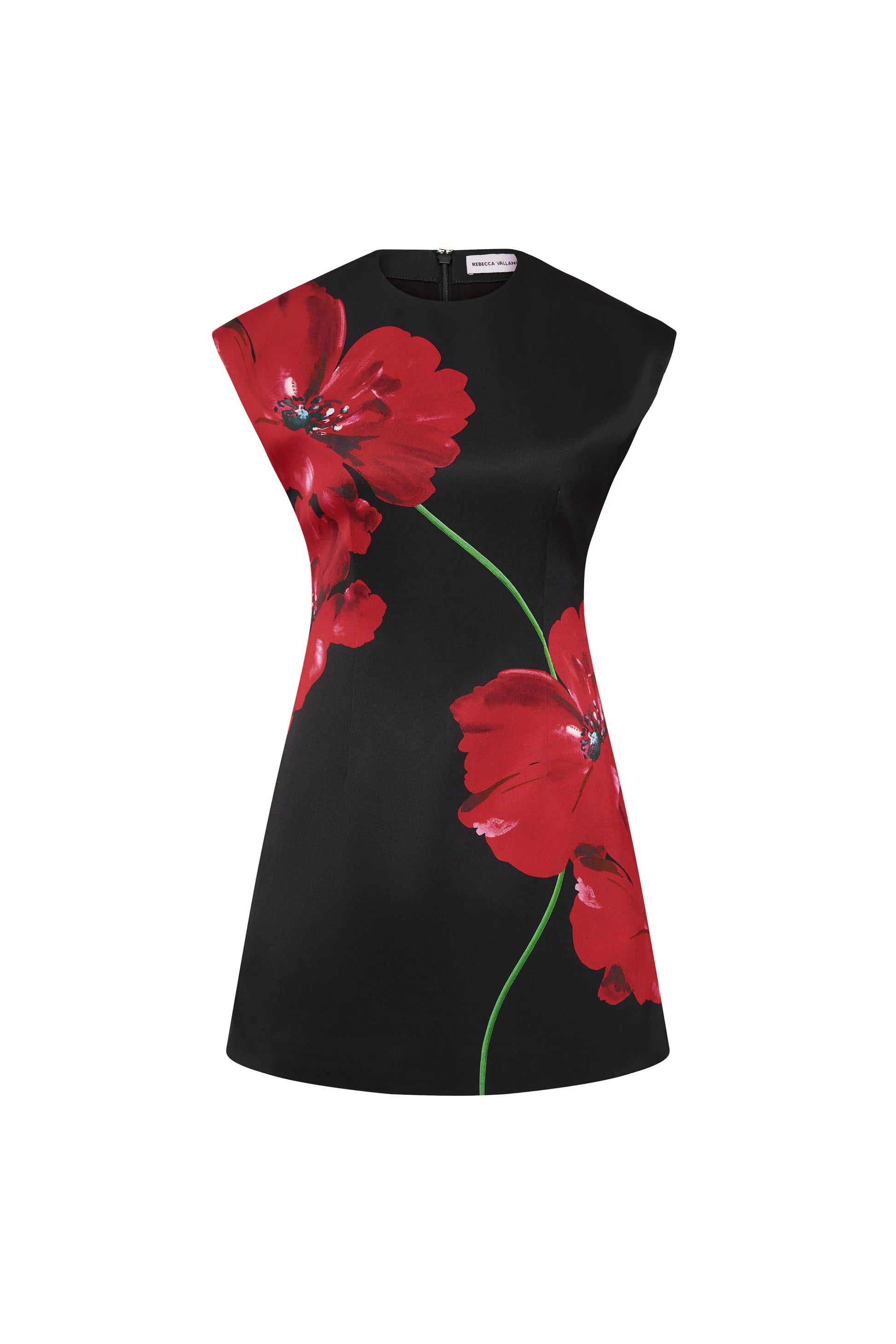 Chaya Mini Dress - Poppy Red by Rebecca Vallance — view 5