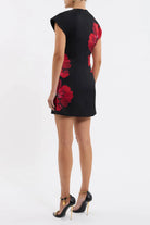Chaya Mini Dress - Poppy Red by Rebecca Vallance — view 4