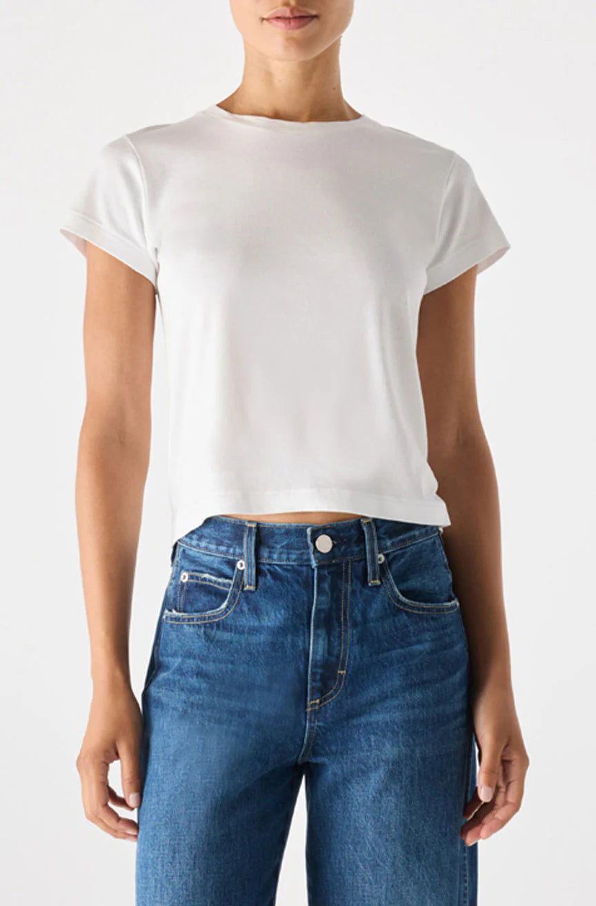 Jade Tee - White by AMO | 25 South Boutiques