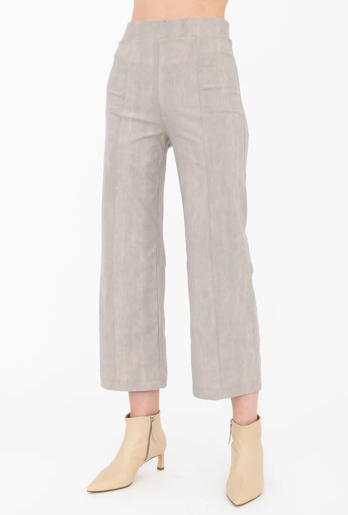 Bixby Cropped Jean Pant - Ash by Elaine Kim — alternate view