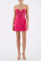 Claudia Mini Dress - Raspberry by Rebecca Vallance | 25 South Boutiques