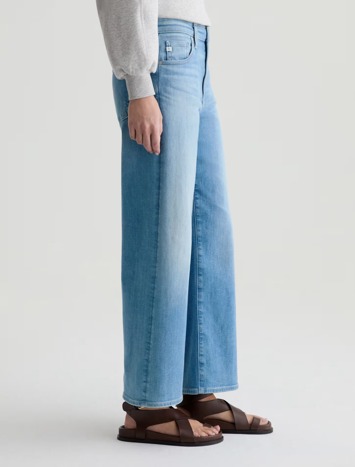 Saige Wide Leg Crop Jean - Expedition by Adriano Goldschmied AG — view 4