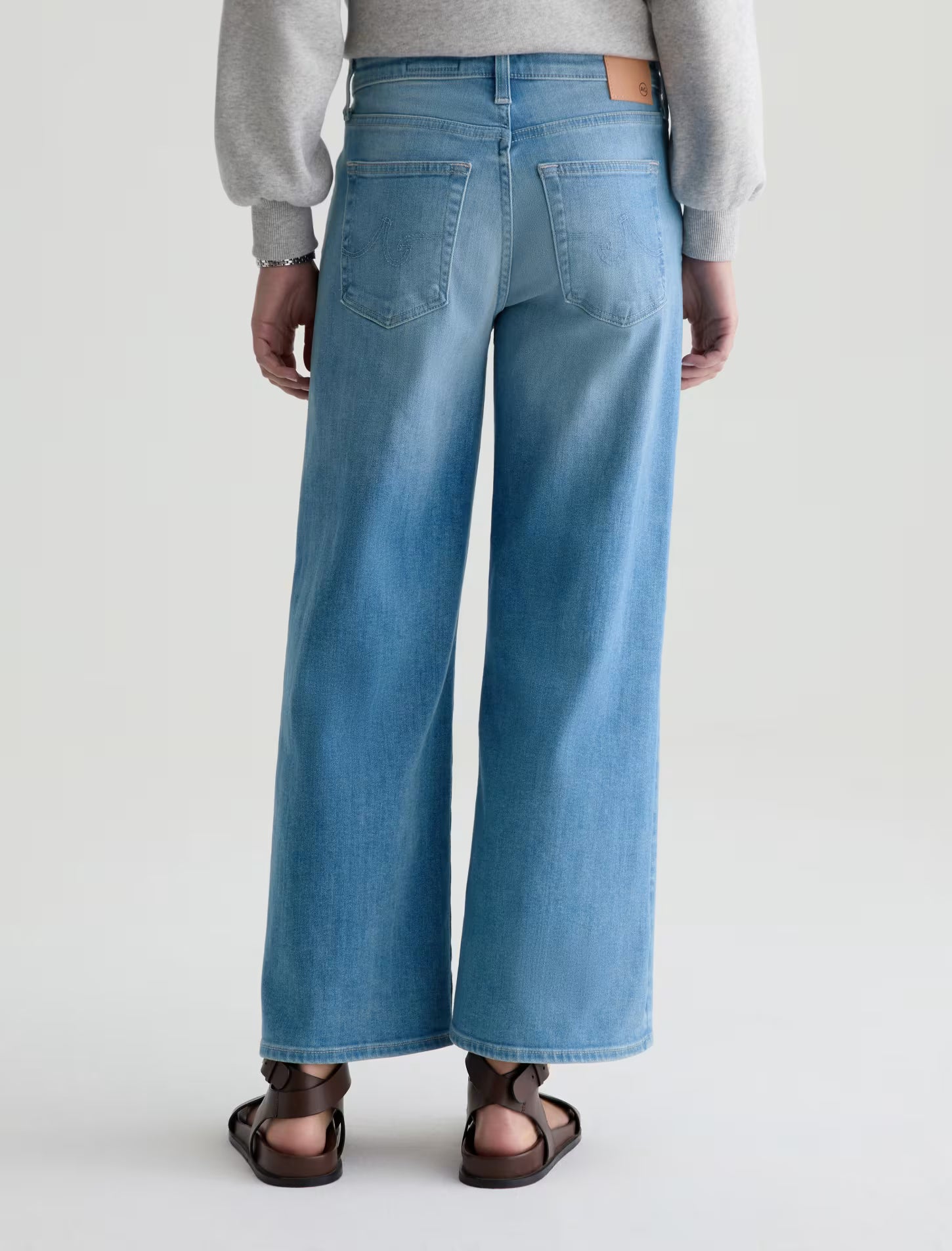 Saige Wide Leg Crop Jean - Expedition by Adriano Goldschmied AG — view 5