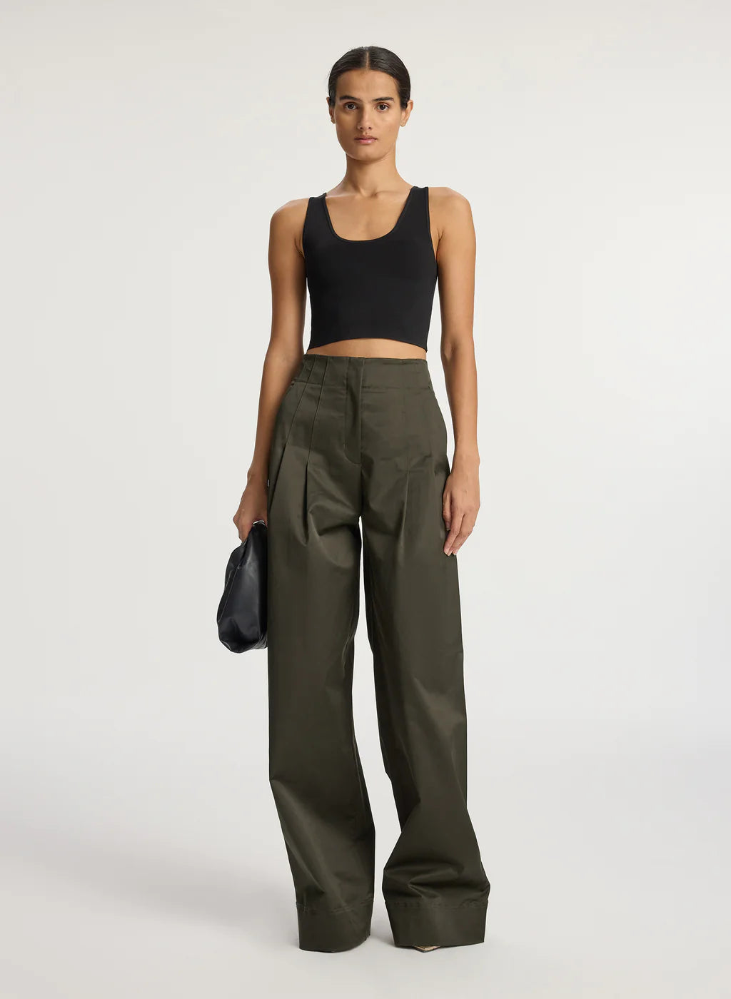 Cleo Knit Top - Black by A.L.C — view 3