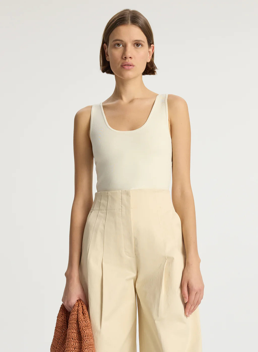 Cleo Knit Top - Bone by A.L.C | 25 South Boutiques