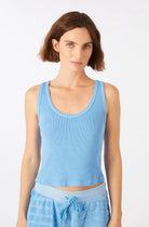 Crop Rib Top - Tranquil by AMO | 25 South Boutiques