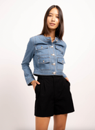 Liam Jacket - Denim by Central Park West | 25 South Boutiques