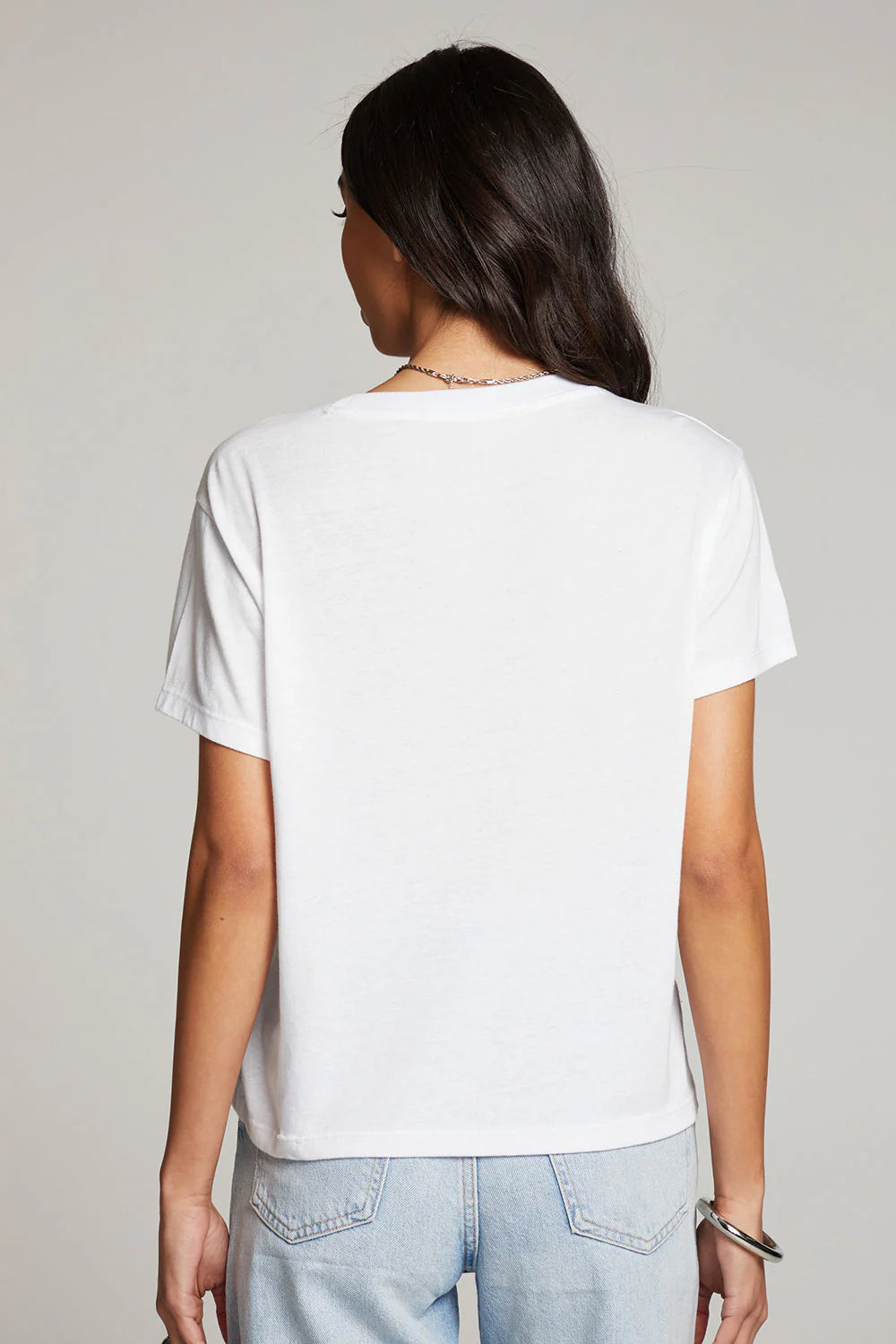 Rolling Stones Mick & Keith Tee - White by Chaser — alternate view
