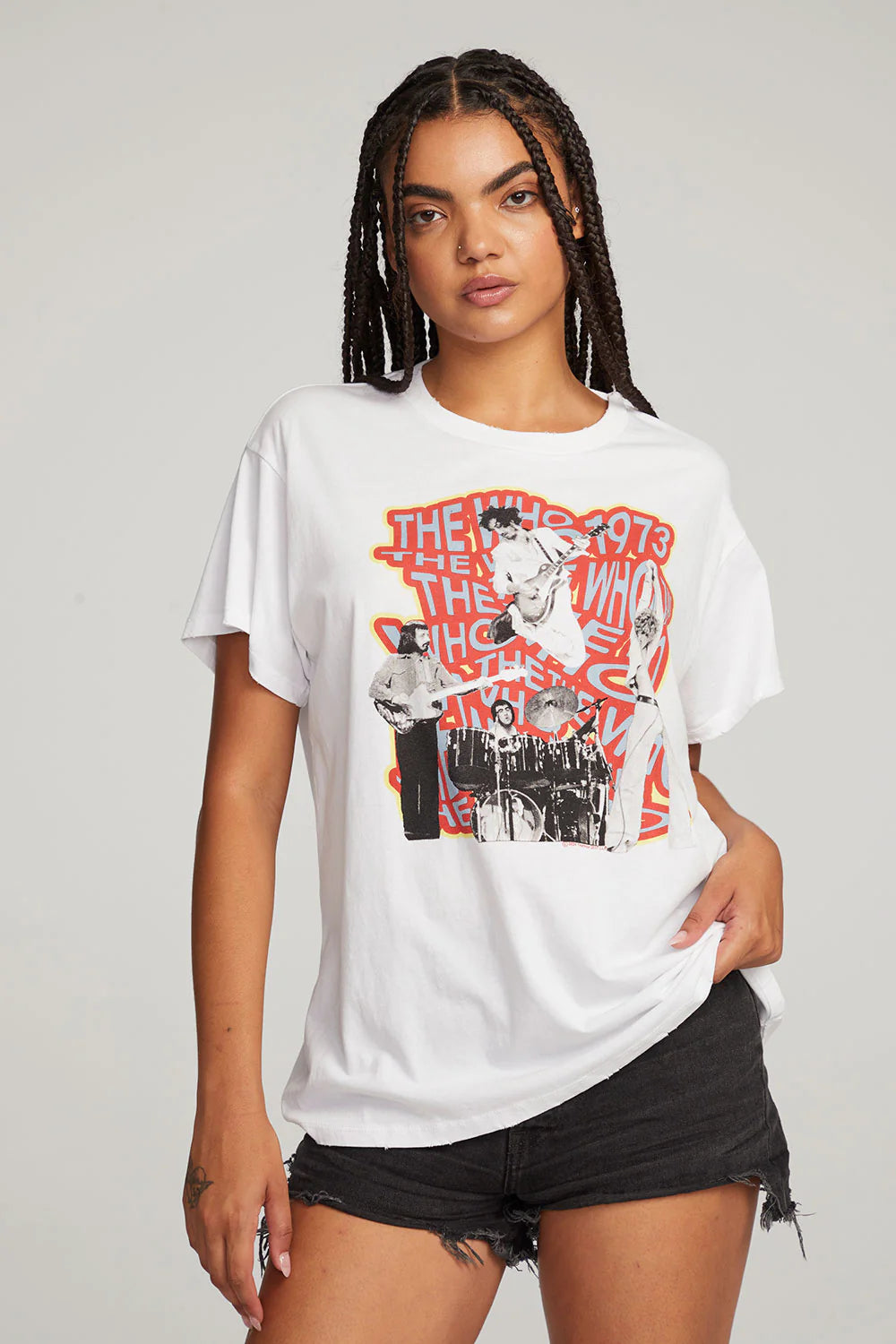 The Who 1973 Tee - White by Chaser | 25 South Boutiques
