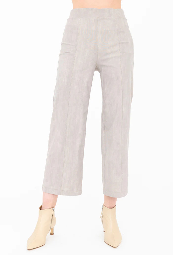 Bixby Cropped Jean Pant - Ash by Elaine Kim | 25 South Boutiques