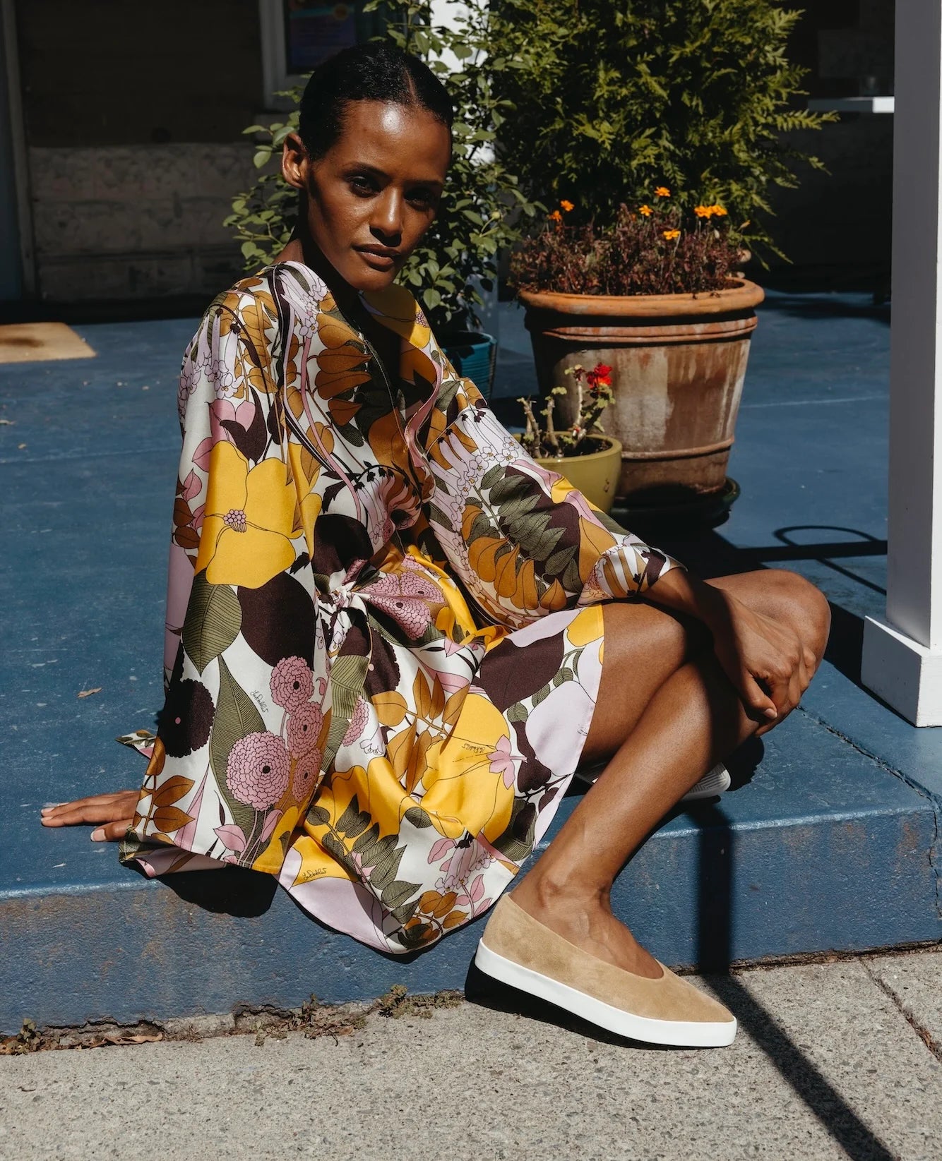 Regal Sneaker - Tobacco Split Suede by Coclico — view 4