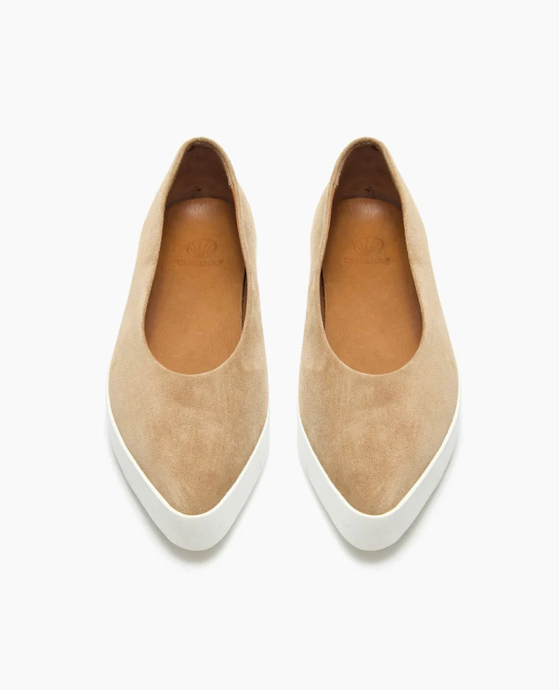 Regal Sneaker - Tobacco Split Suede by Coclico — view 3