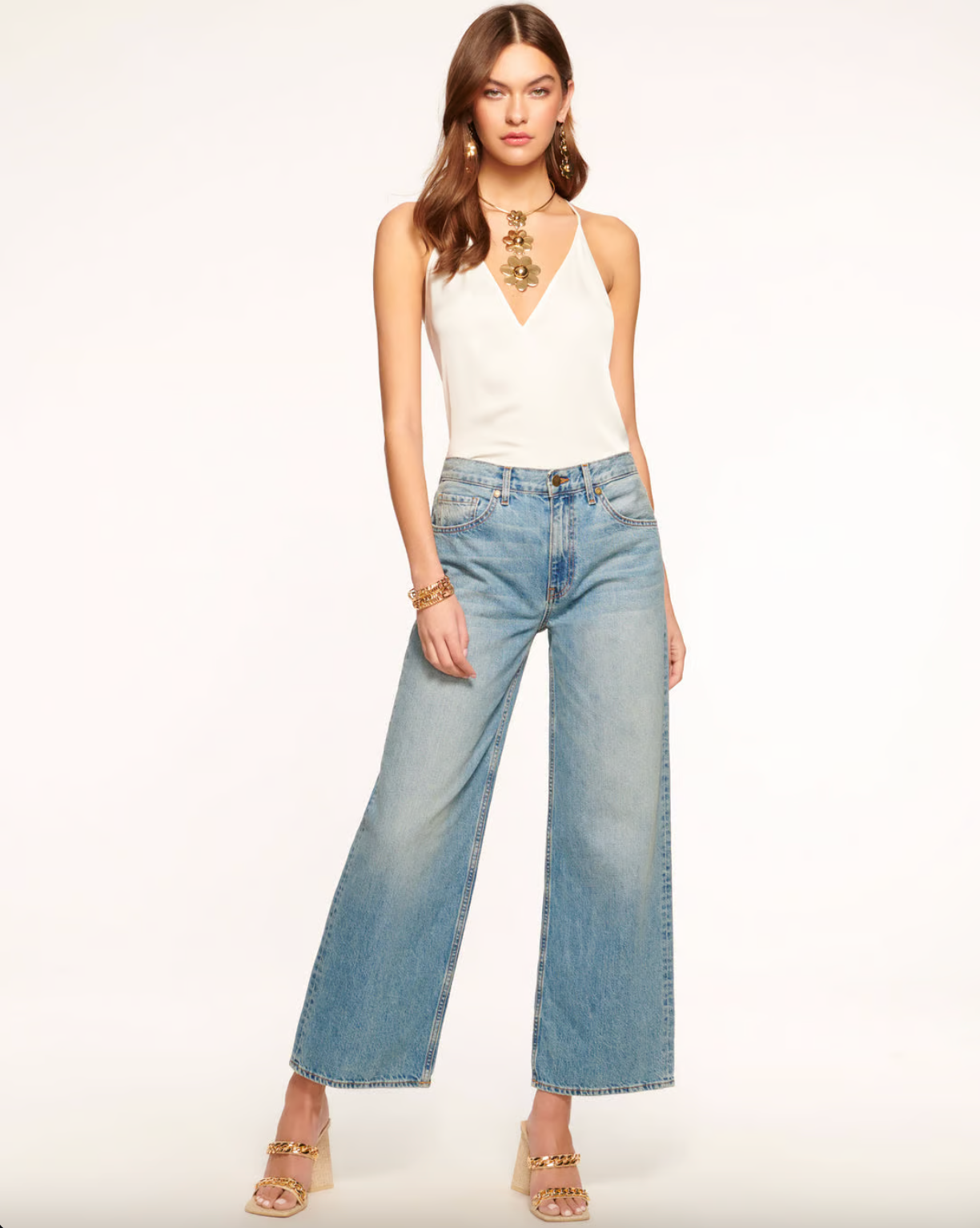 Shiloh Sneaker Length Jean - Light Wash by Ramy Brook | 25 South Boutiques