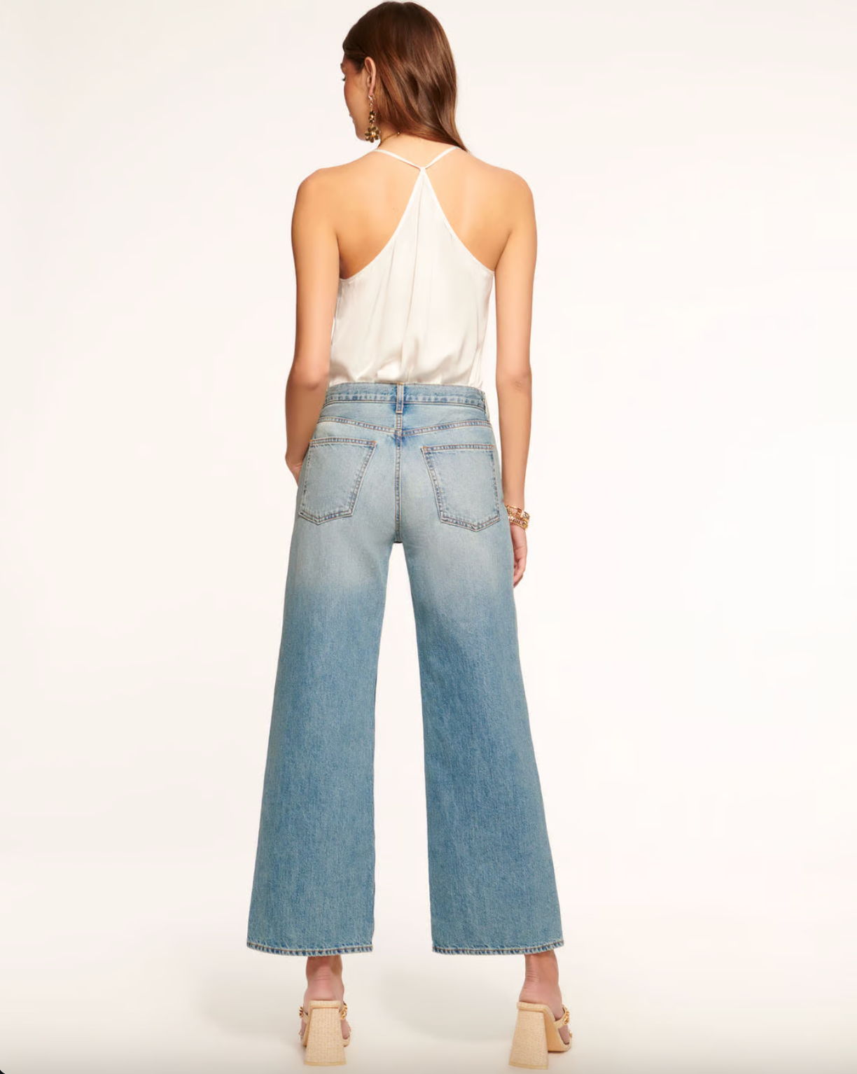 Shiloh Sneaker Length Jean - Light Wash by Ramy Brook — view 4